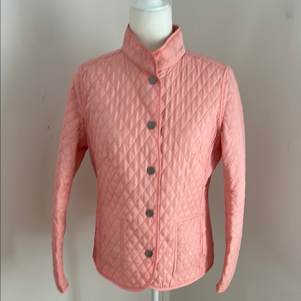 Peck & Peck Coral Quilted Puffer Jacket